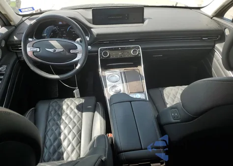 2021 Genesis Gv80 Base из США, поврежденный, VIN KMUHCESC6MU047799